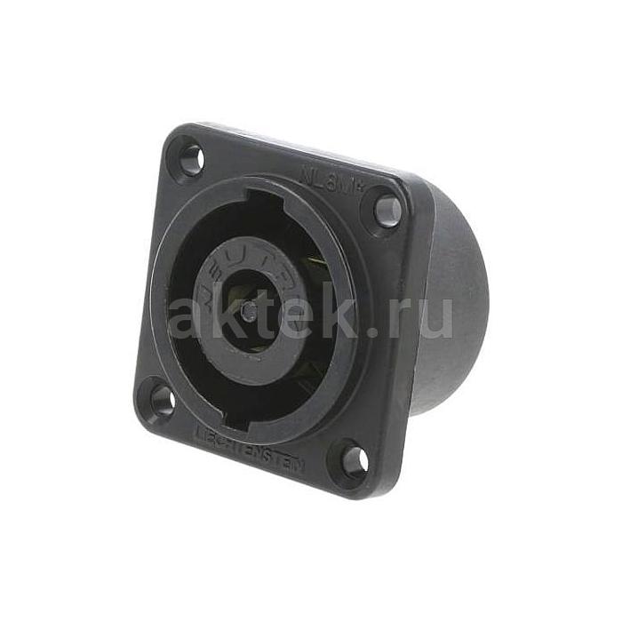 Neutrik NLT8MPXX-BAG панельный разъем Speakon male 8-контактный