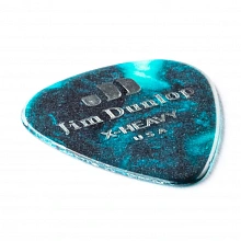 Dunlop 483P11XH Celluloid Turquoise Pearloid Extra медиаторы, целлулоид, extra heavy 2