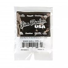 Dunlop 9020R Plastic Fingerpick Shell 12Pack медиаторы-когти, жёсткие, 12 шт 2