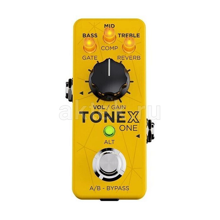 Гитарная педаль эффектов IK Multimedia ToneX One Yellow Ltd Edition