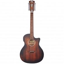 D'Angelico Premier Fulton LS AM электроакустическая гитара, 12 струн