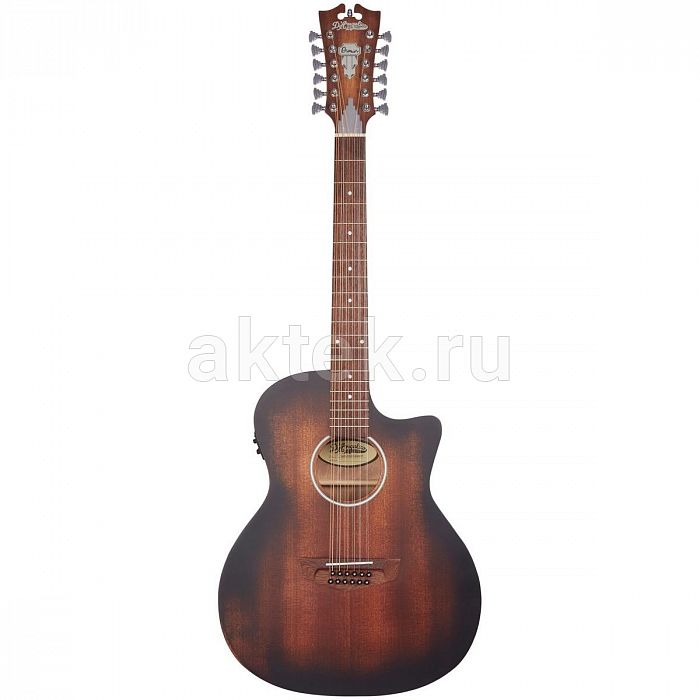 D'Angelico Premier Fulton LS AM электроакустическая гитара, 12 струн
