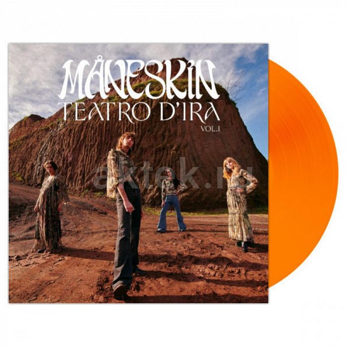 Виниловая пластинка MANESKIN - TEATRO D'IRA - VOL. I 180 GRAM ORANGE VINYL LIMITED EDITION 12"