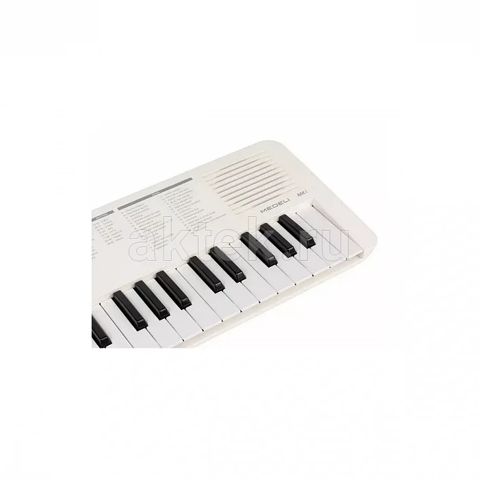 Medeli MK1 WH синтезатор, белый, 37 клавиш, 32 голоса 4