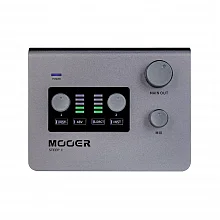 Mooer STEEP I USB-C-аудиоинтерфейс 24/192, Combo-вход, фантомное питание 48 В