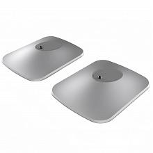 KEF P1 Desk Stand подставки, пара, серебристый