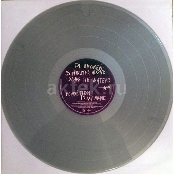 Виниловая пластинка PANTERA - HISTORY OF HOSTILITY SILVER VINYL 12" 4