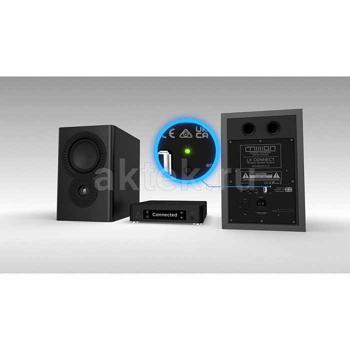 Mission LX Connect Lux Black полочная акустическая система 9