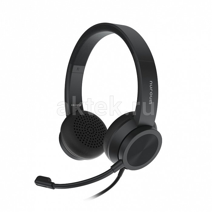 Nuroum HP10 полноразмерная гарнитура USB/TRS 3,5 мм с микрофоном 5