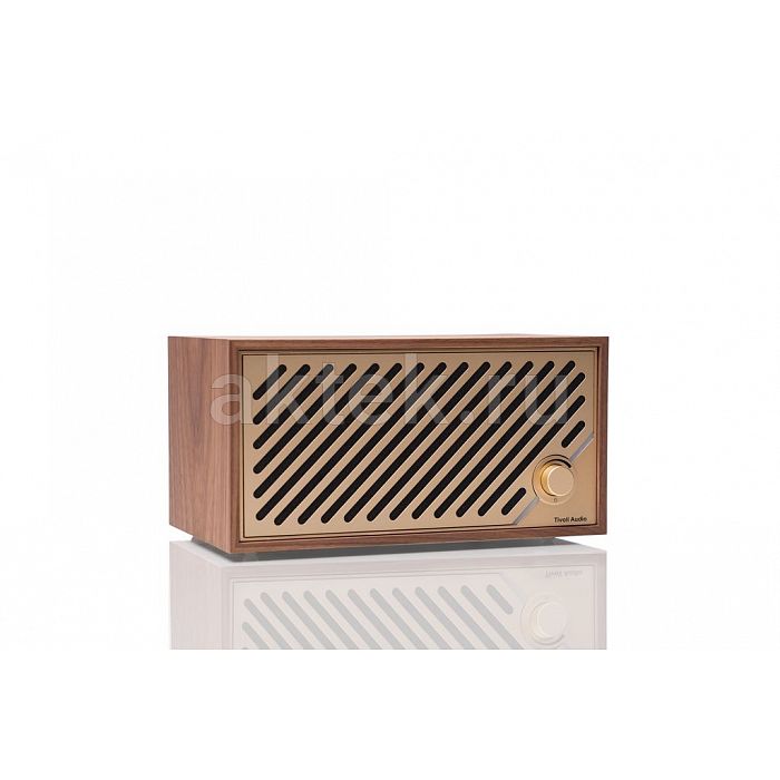 Tivoli Model Two Digital Walnut/Gold активная сетевая колонка 3,5дюйма/20Вт Wi-Fi 4