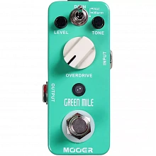 Mooer Green Mile гитарная педаль овердрайва, два режима