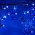 Гирлянда Айсикл (бахрома) NEON-NIGHT 128x3,65 Вт LED 4х0,6м синий