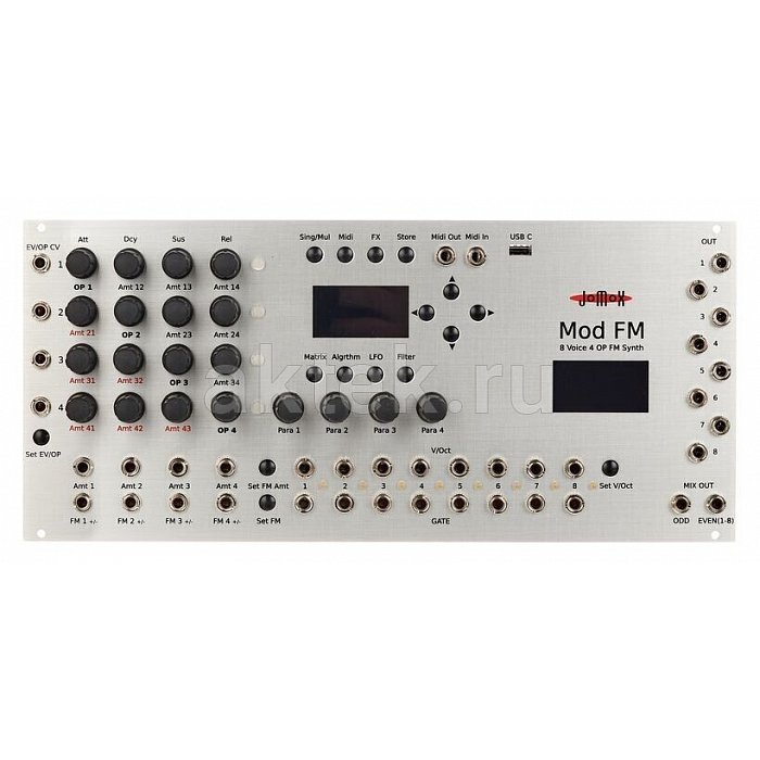 Синтезатор JoMoX ModFM Euro Rack FM Synth 5