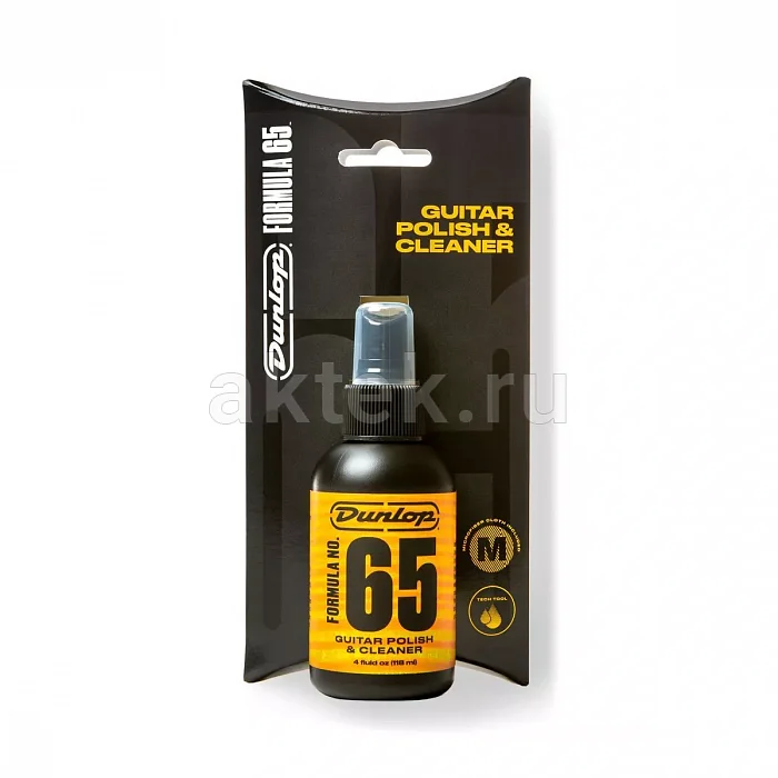 Dunlop 654C Formula 65 Guitar Polish полировочная салфетка