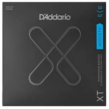D'Addario XTAPB1047-12 комплект струн, калибр 10-47, обмотка из фосфорной бронзы