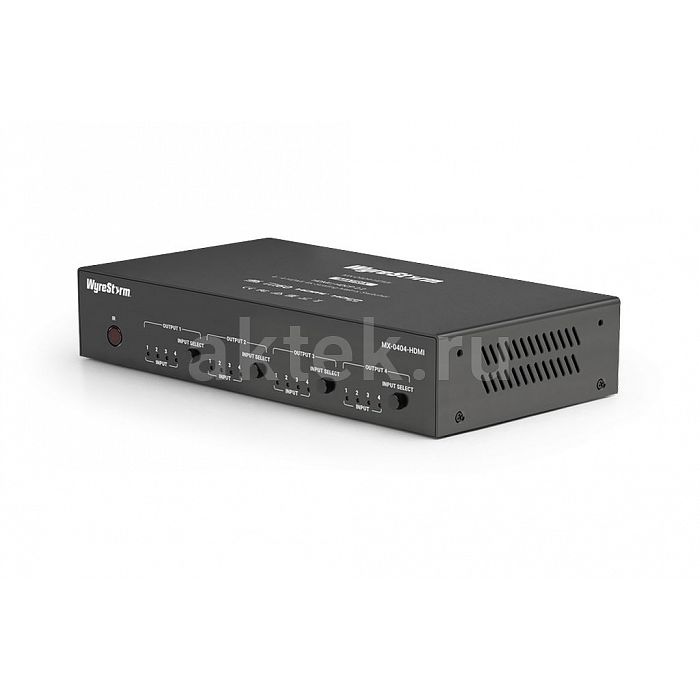 Wyrestorm MX-0404-HDMI матричный HDMI-коммутатор 4×4 4K60 с масштабируемыми выходами 2
