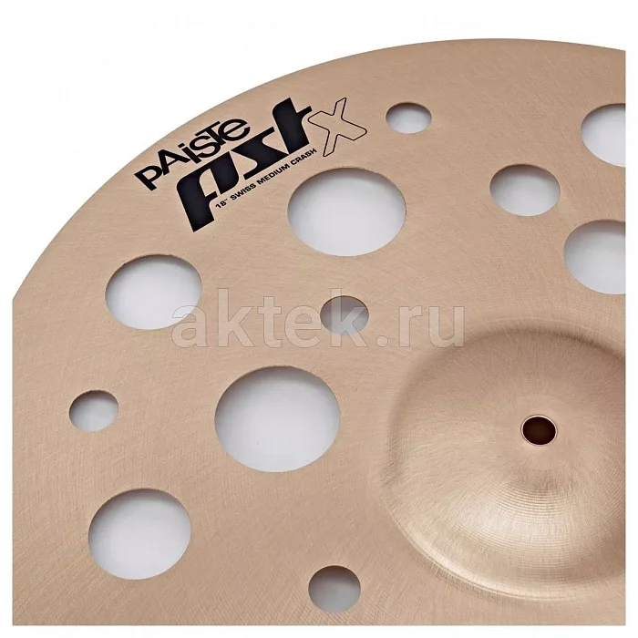 Paiste 18" PSTX Swiss Medium Crash тарелка, CUSN8 4