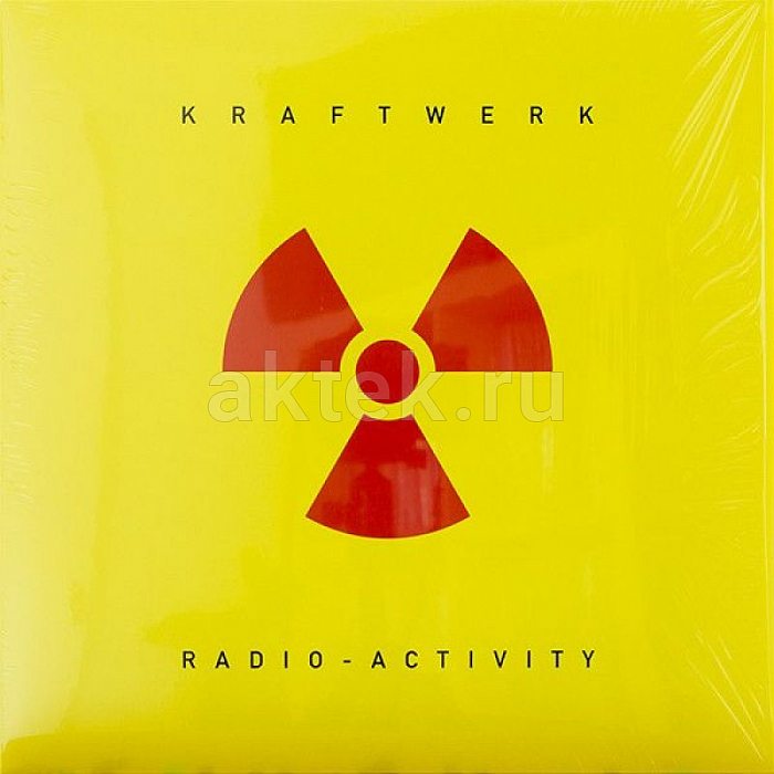 Виниловая пластинка KRAFTWERK - RADIO-ACTIVITY BLACK VINYL 12"