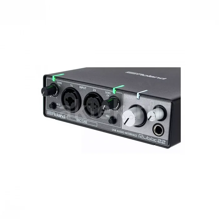 Roland Rubix22 USB-аудиоинтерфейс 24 бит/192 кГц, 2 входа, MIDI 3