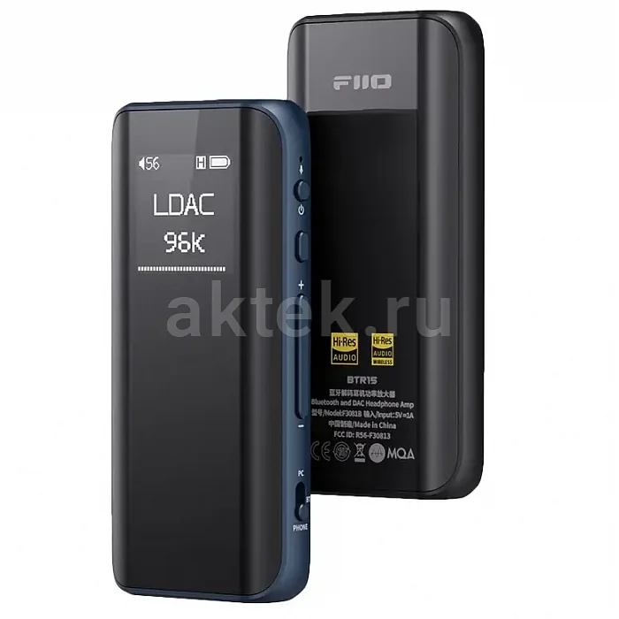 Усилитель для наушников FiiO BTR15 Blue 4