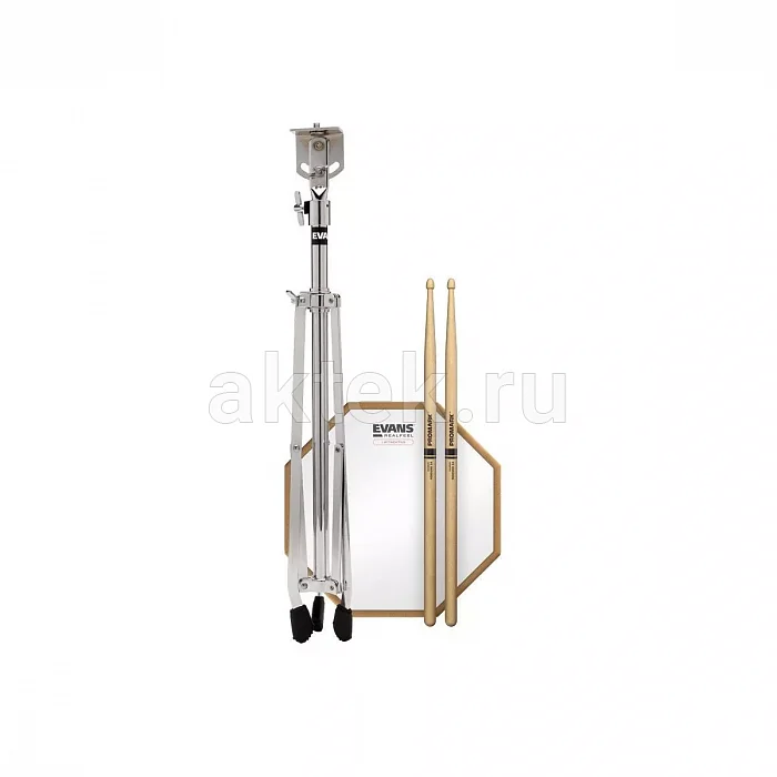 Evans EVSP-RF10G-AT тренировочный пэд 10″ со стойкой и палочками 2