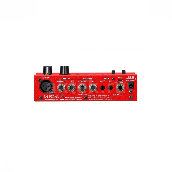 Boss RC-500 двухтрековый лупер, запись 32 бит 4