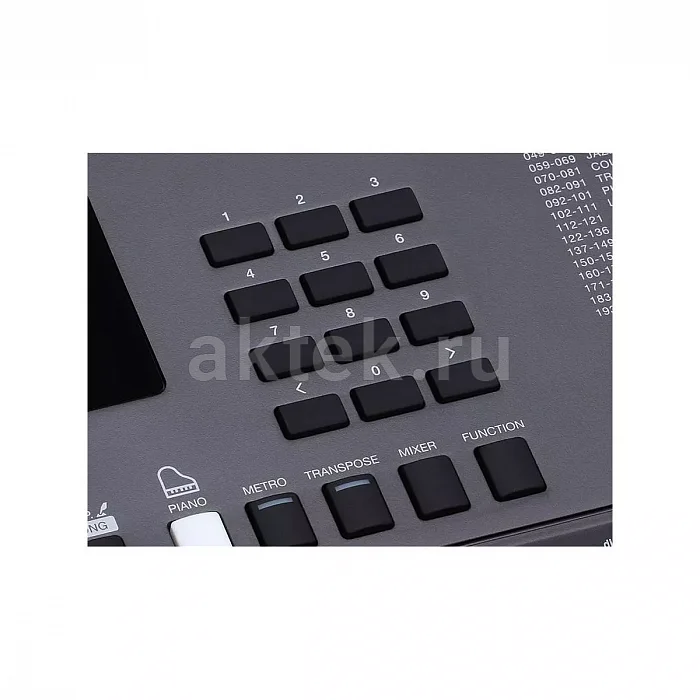 Medeli MK200 синтезатор, 61 клавиша, 64 голоса, 585 тембров 6