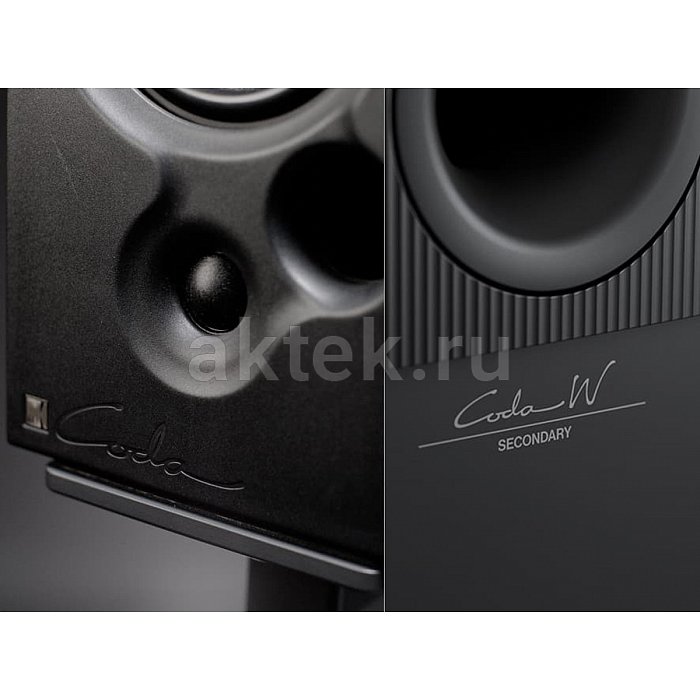 KEF CODA W Nickel Grey полочная акустика, Bluetooth, 200 Вт 7