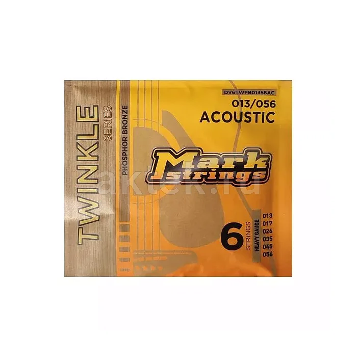 Markbass Twinkle Series DV6TWPB01356AC комплект струн, калибр 13-56