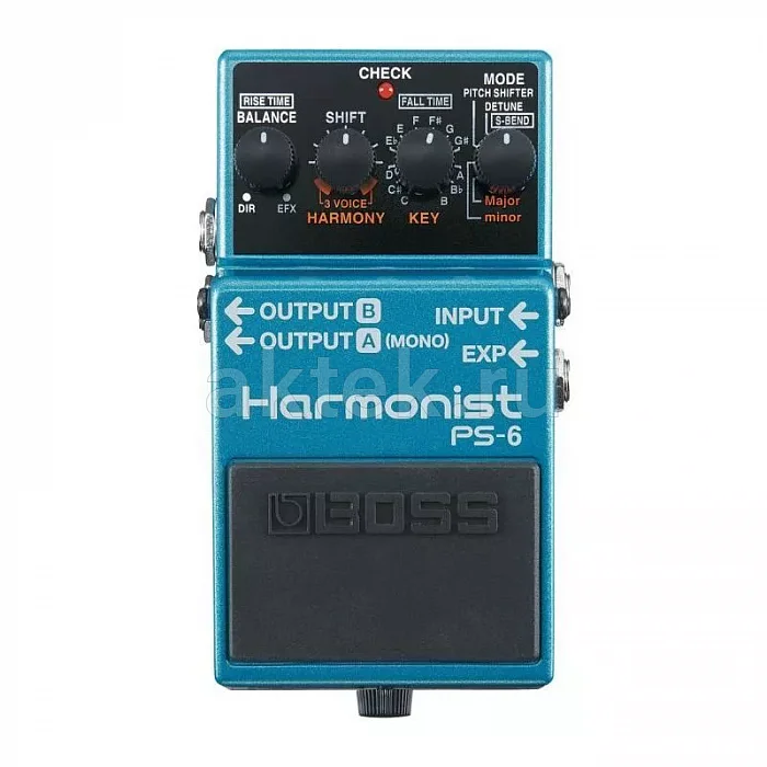 Boss PS-6 гитарный гармонайзер, Harmony, Pitch Shifter, Detune, Super Bend