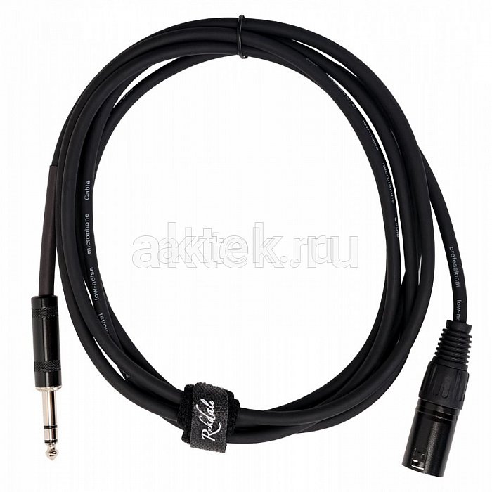 Готовый микрофонный кабель ROCKDALE XJ001-3M 3