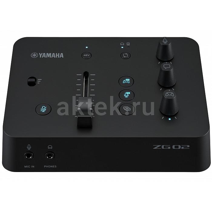 Yamaha ZG02 двухканальный USB-микшер для стриминга и гейминга