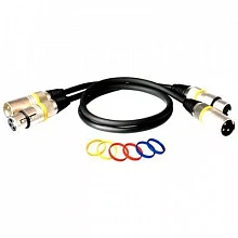 Rockcable RCL30353 D6 микрофонный кабель XLR, 3 м