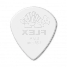 Dunlop 466P135 Tortex Flex Jazz III медиаторы, 1,35 мм 3
