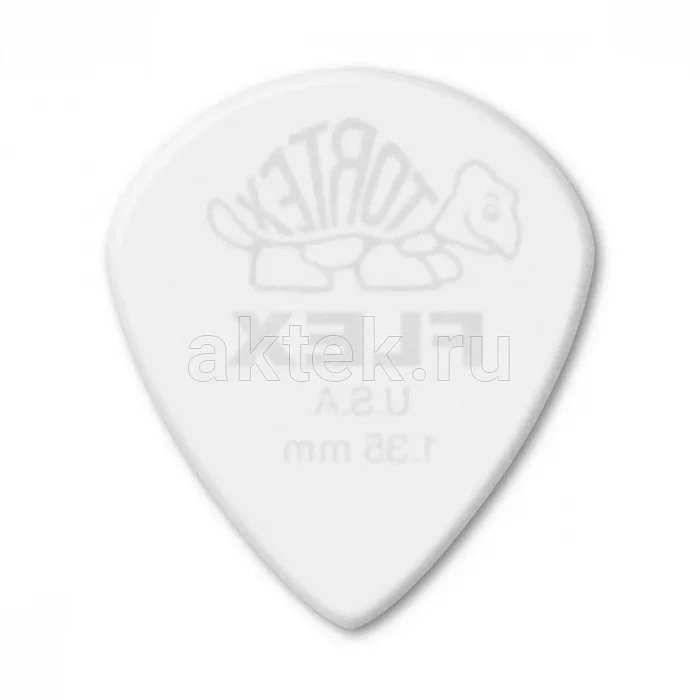 Dunlop 466P135 Tortex Flex Jazz III медиаторы, 1,35 мм 3