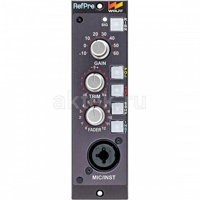 Предусилитель Wolff Audio RefPre