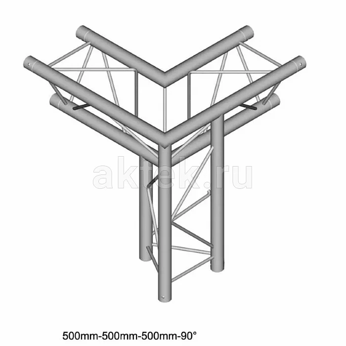 Dura Truss DT23-C34LD стыковочный узел для фермы, 90°