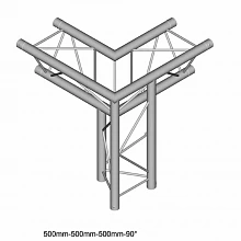 Dura Truss DT23-C34LD стыковочный узел для фермы, 90°