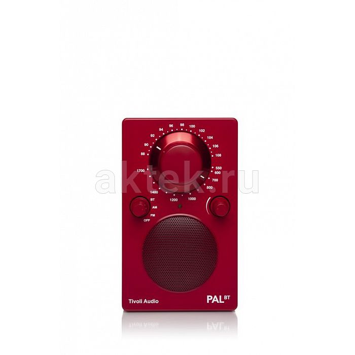 Tivoli PAL BT Red портативный Bluetooth-радиоприёмник с аккумулятором 6