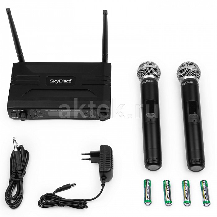 Беспроводные микрофоны для караоке SkyDisco MIC-WL28 3