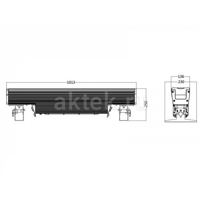 SILVER STAR SS361XALM NEOCYC IP архитектурный RGBAL LED BAR 3