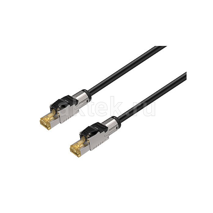 ROXTONE C6PEE2/1 сетевой патч-корд RJ45, 1 м, 4×2×0,22 мм²