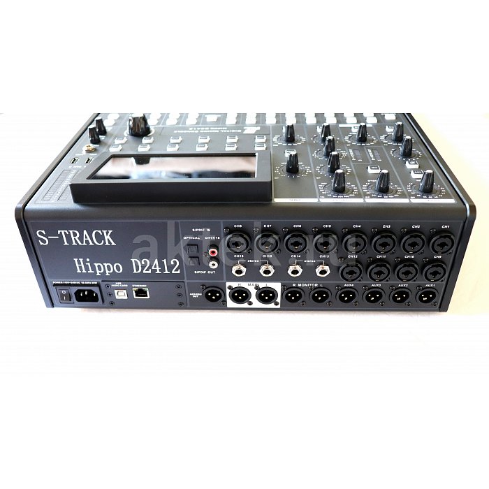 S-Track Hippo D2412 цифровой микшерный пульт. 12 мик/лайн XLR/TRS 5