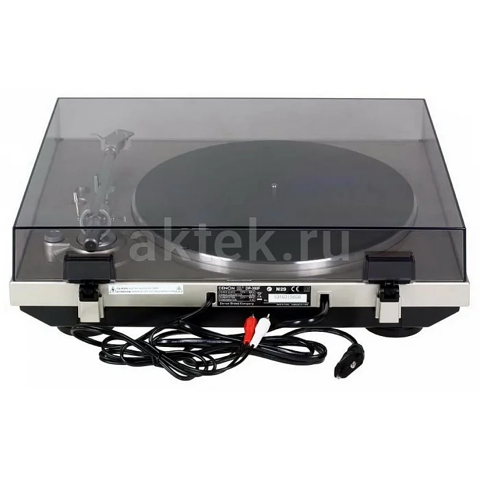 DENON DP-300F Premium Silver виниловый проигрыватель 2