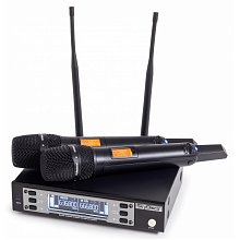 Комплект беспроводных микрофонов для караоке SkyDisco MIC-WL27 Черный
