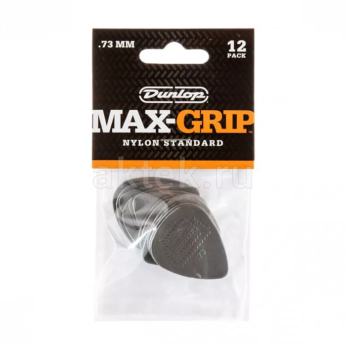 Dunlop 449P073 Max-Grip Nylon медиаторы, 0,73 мм, 12 шт 4