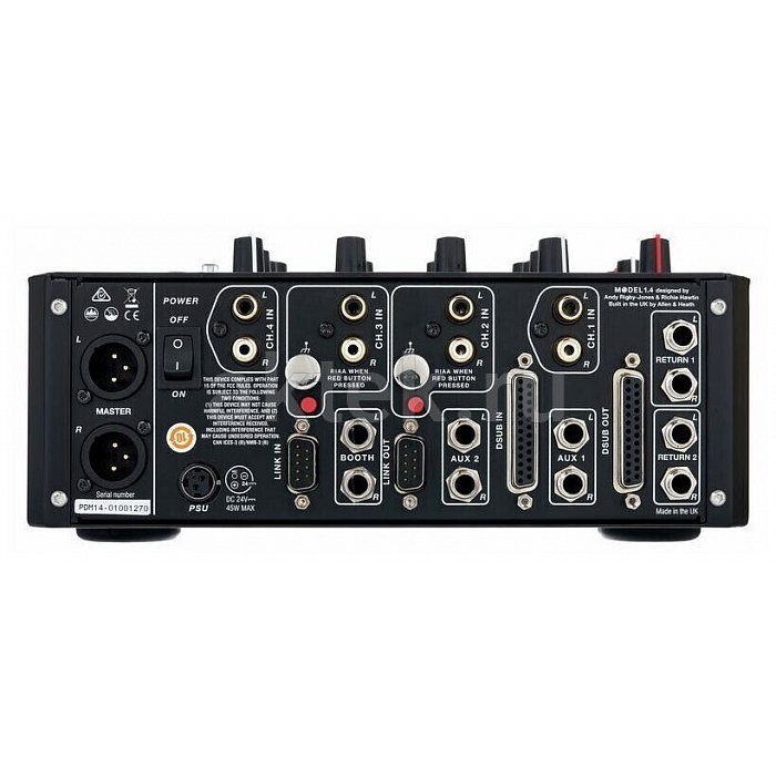 Аналоговый микшер PLAYdifferently: MODEL 1.4 4