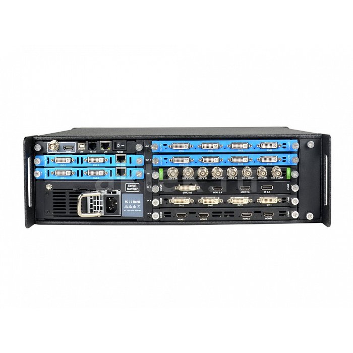 RGBLink X3 express презентационный видеопроцессор 4 входных 2 выходных слота 2