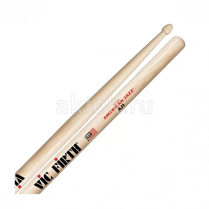 Vic Firth AJ1 барабанные палочки, орех 2