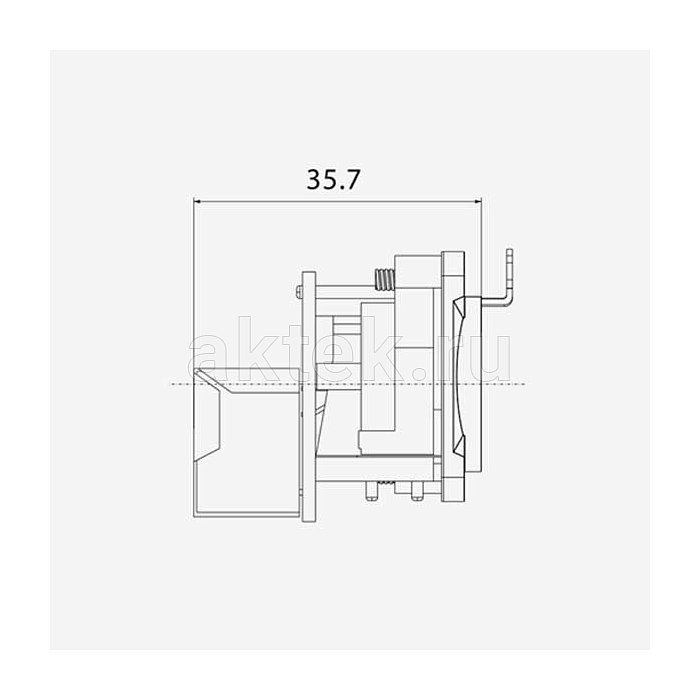 ROXTONE RE8FD5R разъём RJ45, гнездо 7
